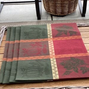 Harvest 4 Holiday Themed Placemats